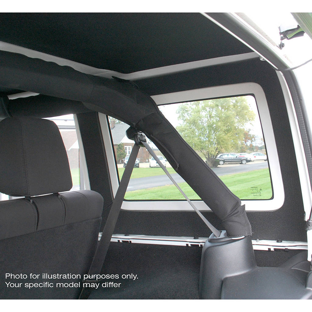 DEI 50174 Gray Original Finish Rear Side Window Only for JEEP Wrangler JL 4-Door Photo-3