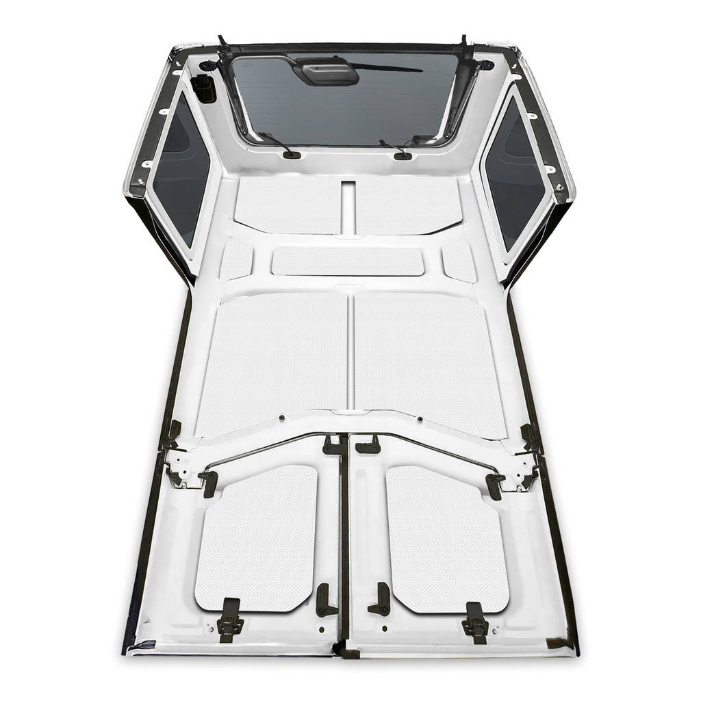 DEI 50180 White Original Finish Complete Kit for JEEP Wrangler JL 4-Door Photo-3