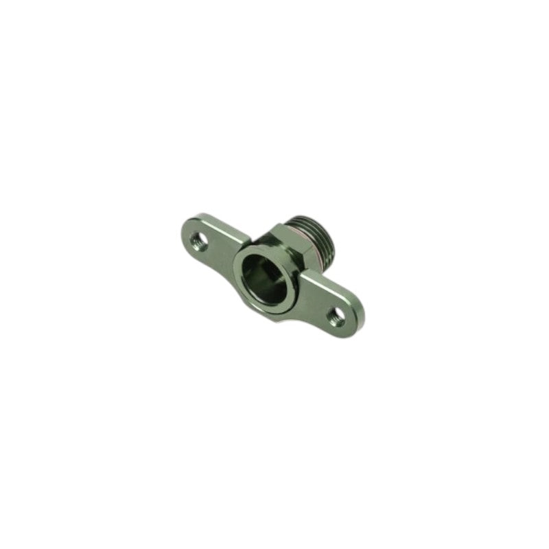 RADIUM 20-0842 FPR Fuel Rail Adapter Fitting 8AN ORB, 16mm Bore, 50mm Spacing, M6 for TOYOTA MK5 Supra Photo-0
