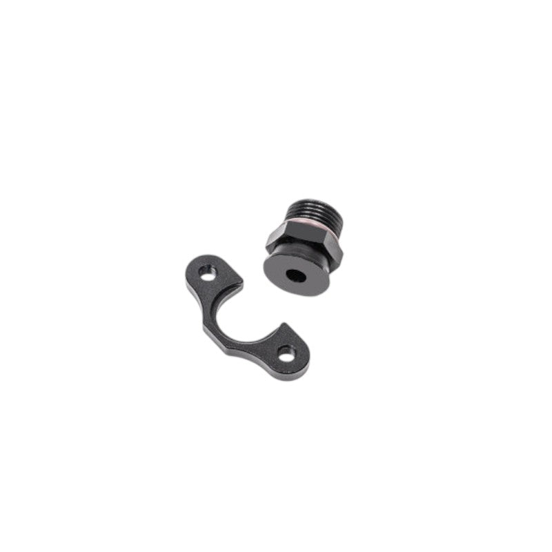 RADIUM 20-0603 Fuel Rail Adapter Fitting FPR 8AN ORB, 7mm Bore, 39mm Spacing, M6 for TOYOTA GR Corolla Photo-0