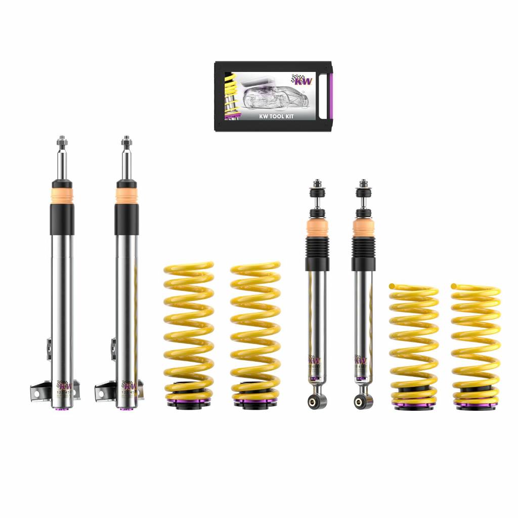 KW 352250AU Coilover Kit INOX V3 for MERCEDES-BENZ E-Class (W124) 1993-1996 Photo-0