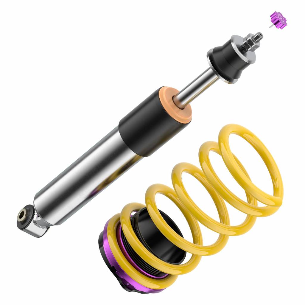 KW 35260080 Coilover Kit INOX V3 for OPEL Kadett C Coupe (2.0 GT/E) 1973-1979 Photo-2