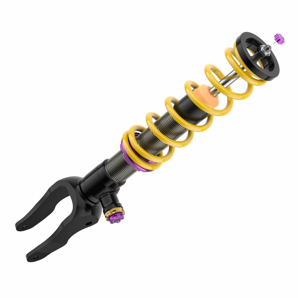 KW 3A771095 Coilover Kit INOX V4 (incl. deactivation for electronic dampers) for PORSCHE Taycan (Y1A) 2019- Photo-2