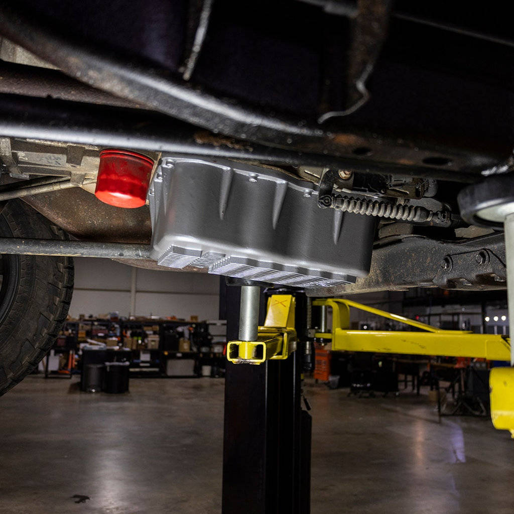 MISHIMOTO MMTP-DMAX-01 Transmission Pan, Cast for Duramax, Allison A1000, GR 2001-2019 Photo-3