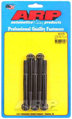ARP 642-3750 SAE Bolt Kit 3/8-16 x 3.750 12pt black oxide bolts Photo-0