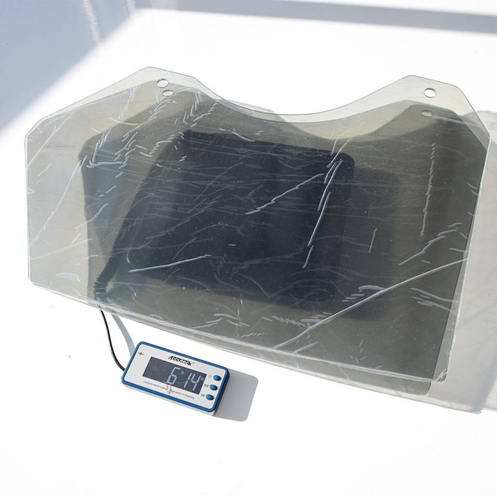 UNPLUGGED PERFORMANCE UP-MS2-121-1.1 Front Door Window Pair Replacement, Lexan for TESLA Model S 2021 Photo-4