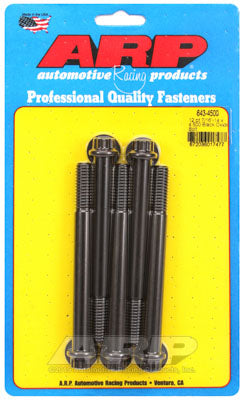ARP 643-4500 SAE Bolt Kit 7/16-14 x 4.500 12pt black oxide bolts Photo-0