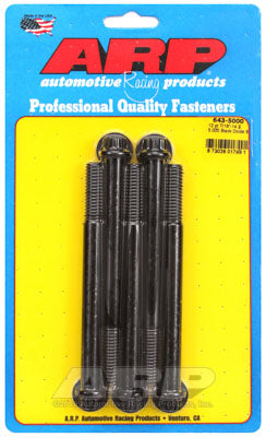 ARP 643-5000 SAE Bolt Kit 7/16-14 x 5.000 12pt black oxide bolts Photo-0