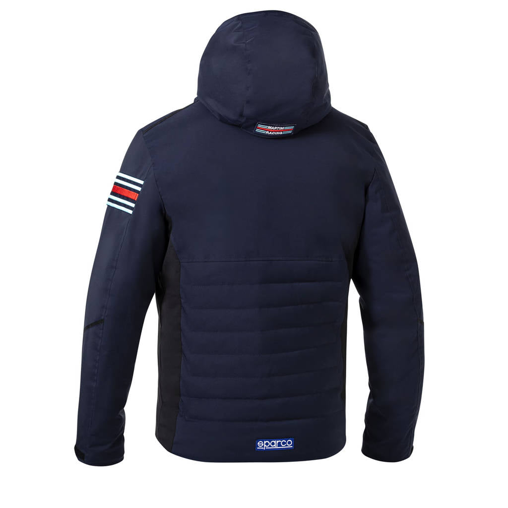 SPARCO 01361MRBM3L Teamwear winter jacket MARTINI RACING navy blue L Photo-0
