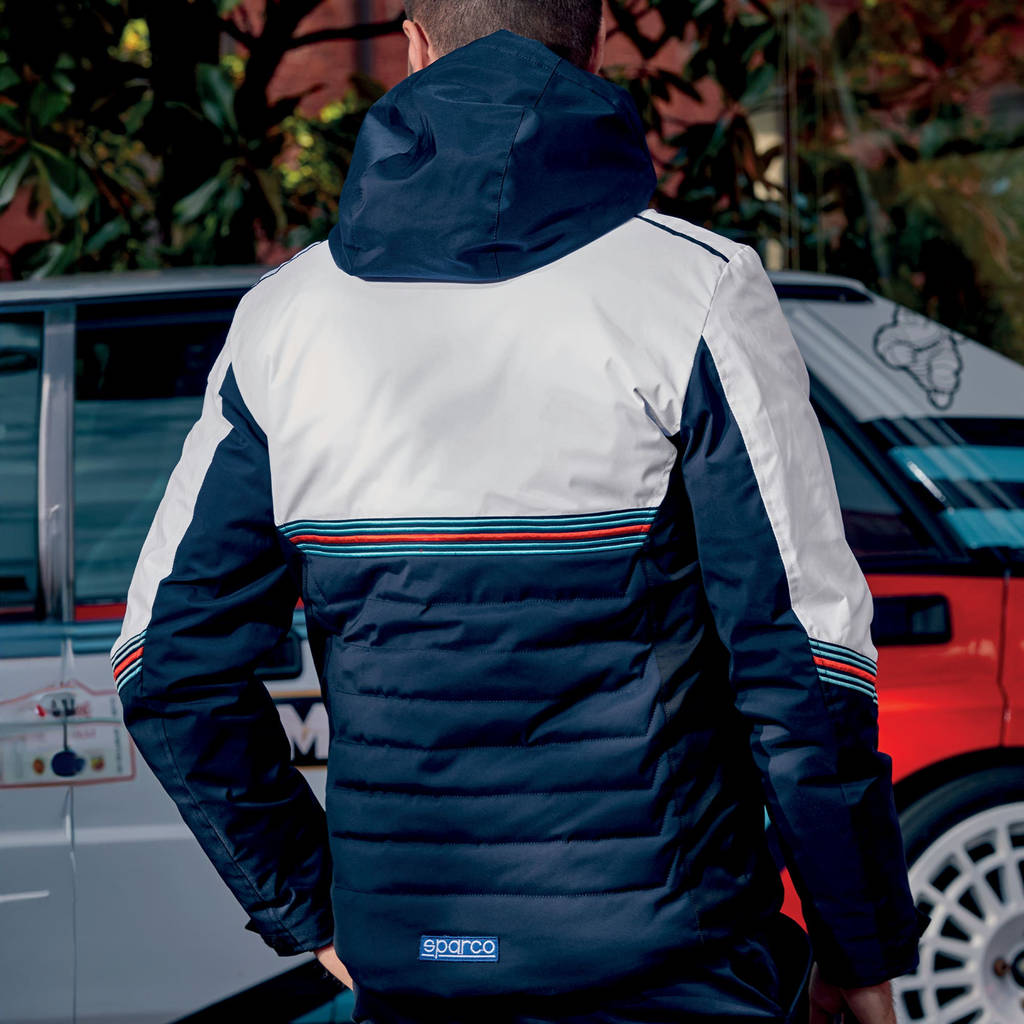 SPARCO 01361MRBMBI0XS Teamwear winter jacket MARTINI RACING navy blue/white XS Photo-3