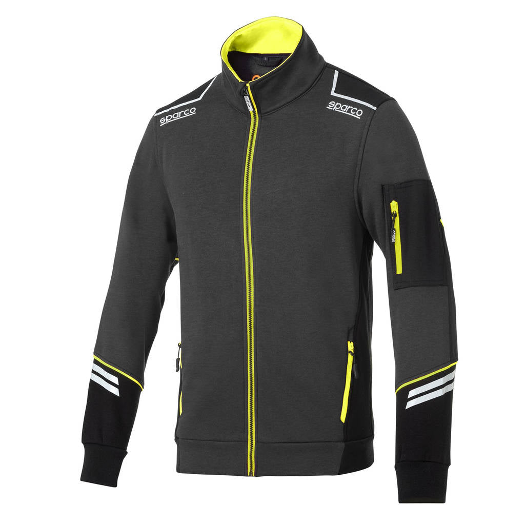 SPARCO 02429GSGF4XL Mechanic's tech full zip TW grey/yellow XL Photo-0