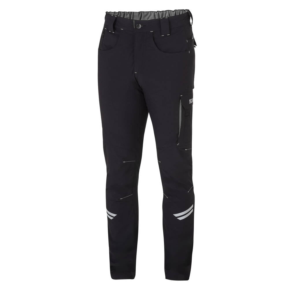 SPARCO 02425NRGS3L Mechanic's tech light trousers TW grey/black L Photo-0