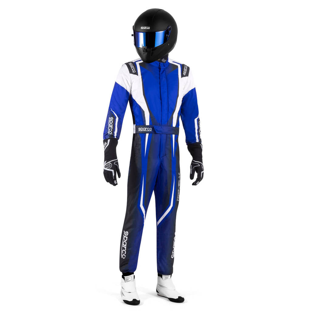 SPARCO 00231050EBNR Karting suit PRIME K 8877-2022 black/blue 50 Photo-0