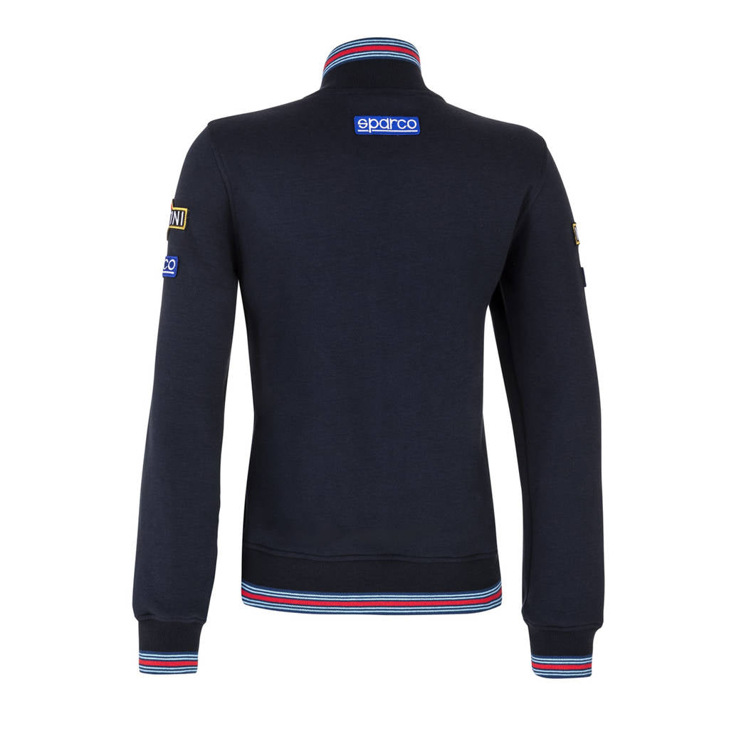 SPARCO 013033MRBM1S Full zip sweatshirt MARTINI RACING LADY navy blue S Photo-1