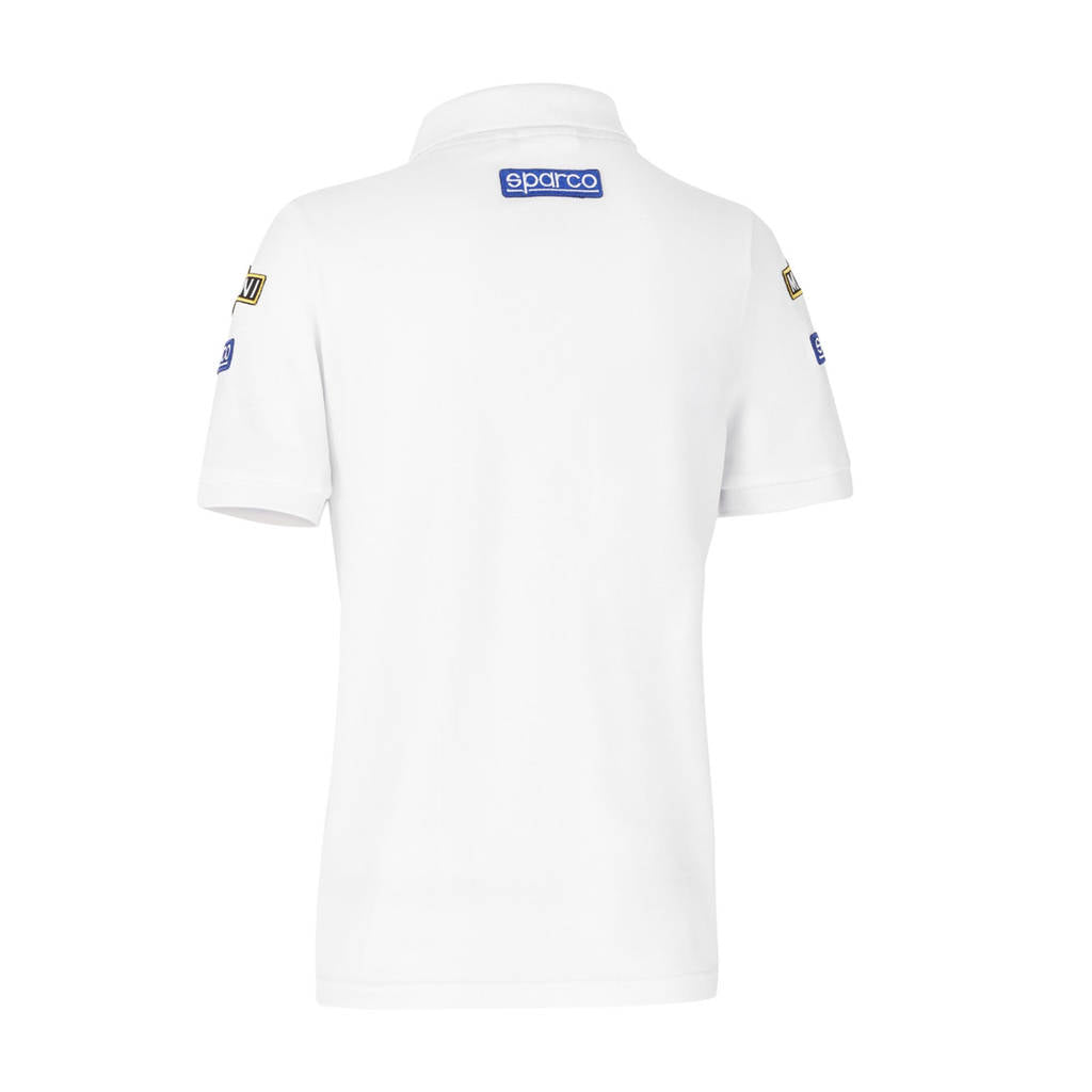 SPARCO 013034MRBI1S Polo replica MARTINI RACING lady white S Photo-1