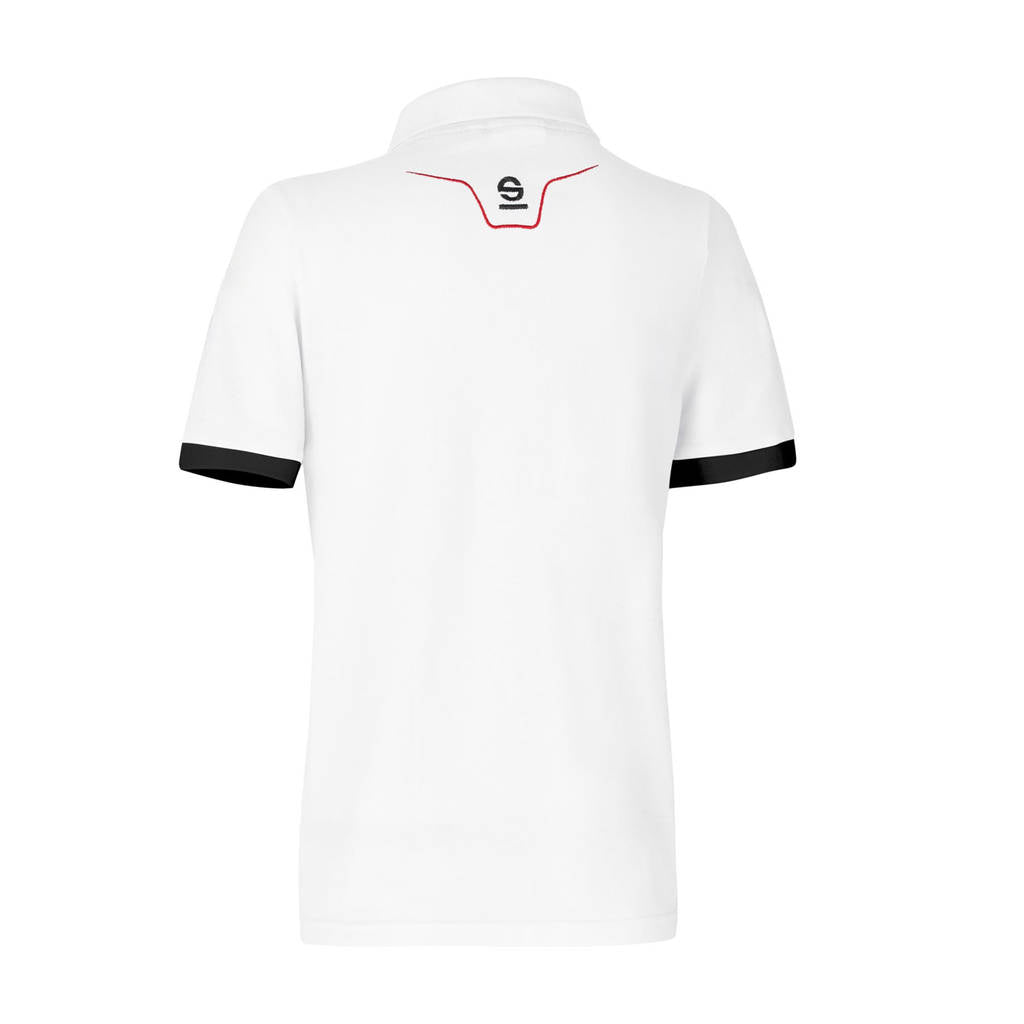 SPARCO 013035MRBI1S Polo embroideries MARTINI RACING LADY white S Photo-1