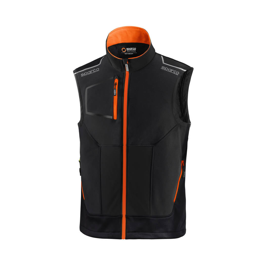 SPARCO 02419NRAF6XXX Mechanic's tech Light vest TW black/orange 3XL Photo-0