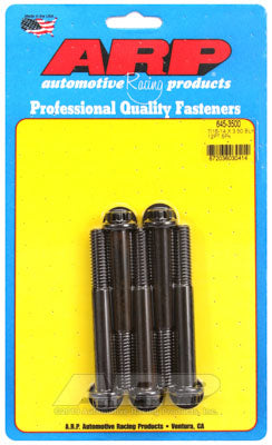 ARP 645-3500 SAE Bolt Kit 7/16-14 X 3.500 12pt 1/2 wrenching black oxide bolts Photo-0