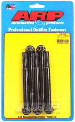 ARP 645-4500 SAE Bolt Kit 7/16-14 X 4.500 12pt 1/2 wrenching black oxide bolts Photo-0