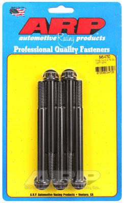 ARP 645-4750 SAE Bolt Kit 7/16-14 X 4.750 12pt 1/2 wrenching black oxide bolts Photo-0