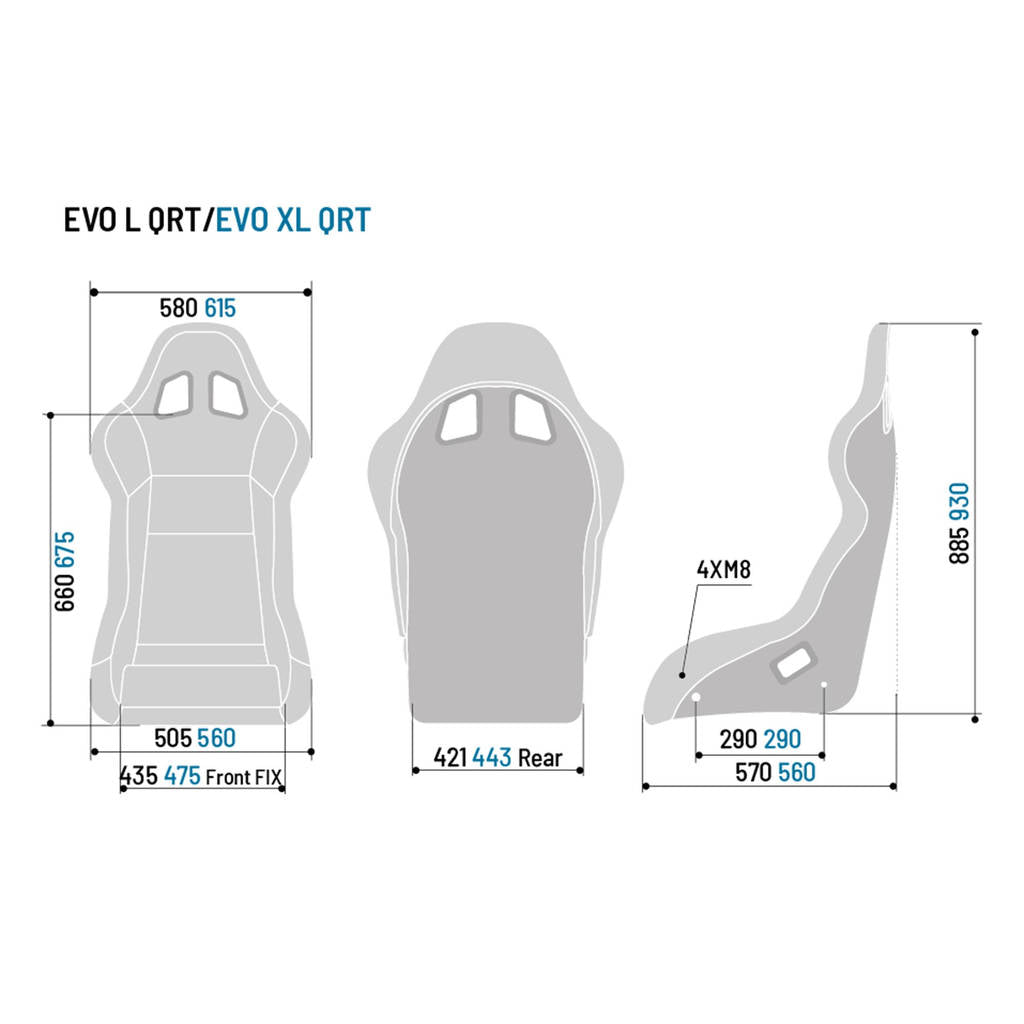 SPARCO 008013GNR Gaming Seat EVO L QRT GAMING Photo-2