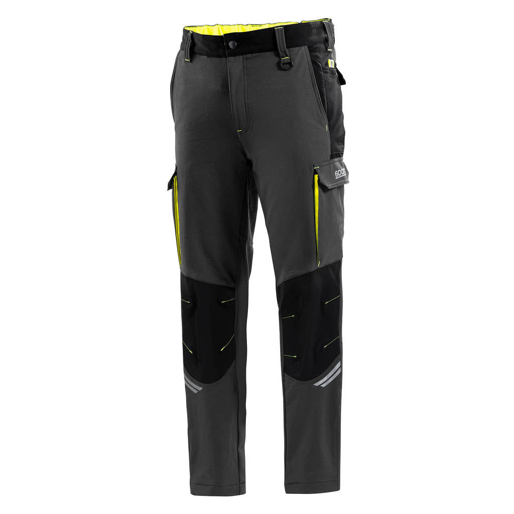 SPARCO 02417GSGF4XL TECH Trousers grey\ yellow XL Photo-0