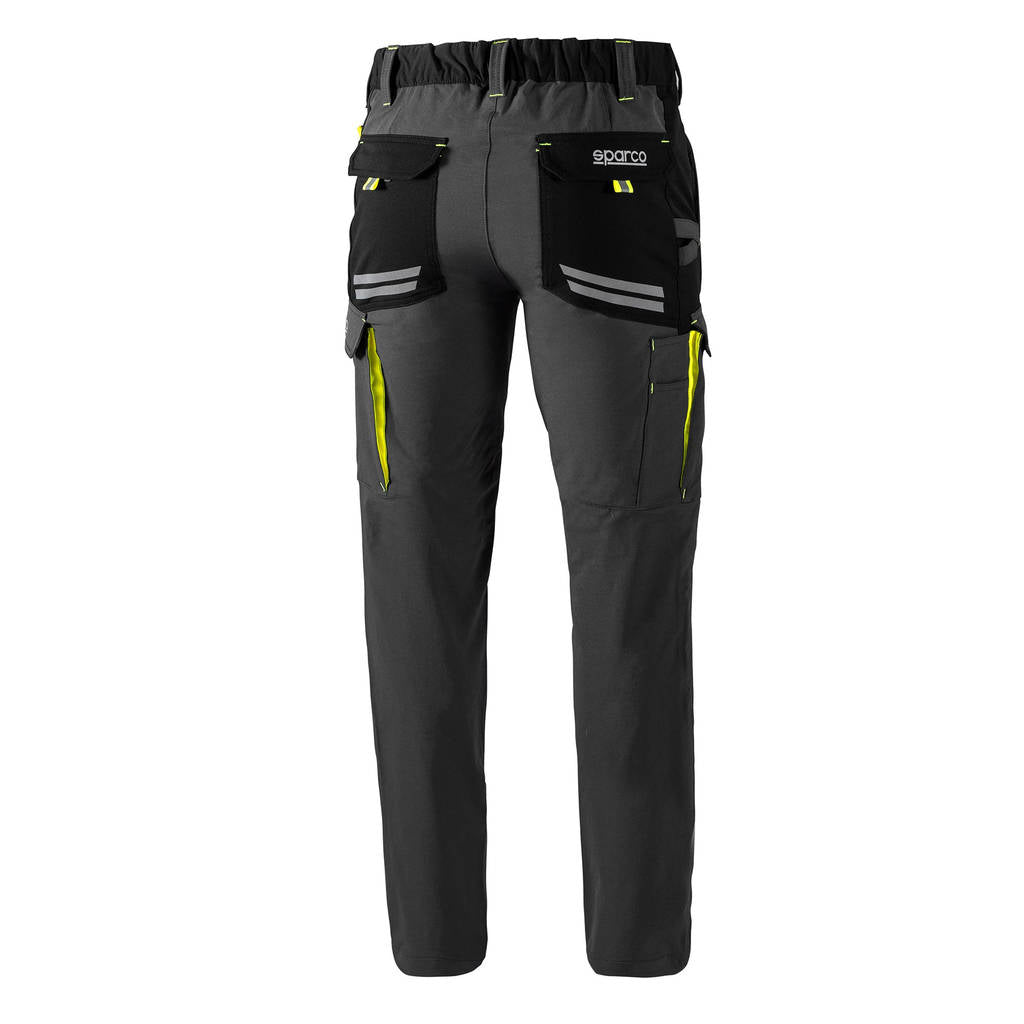 SPARCO 02417GSGF5XXL TECH Trousers grey\ yellow XXL Photo-1