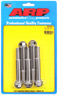 ARP 646-3500 SAE Bolt Kit 1/2-13 x 3.500 hex SS bolts Photo-0