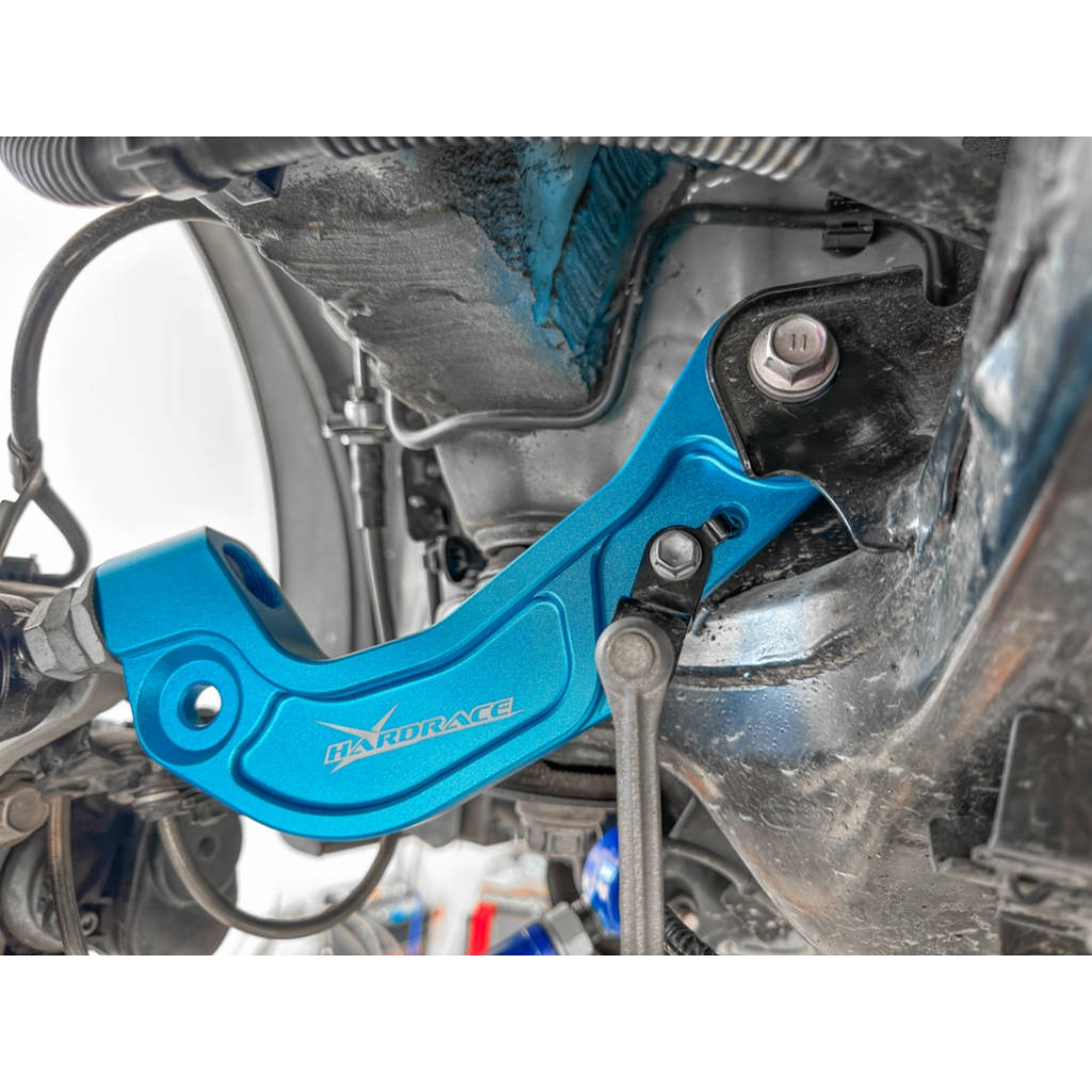 HARDRACE Q1244 Rear camber arm + stab.Link kit (harden rubber) - 4pcs/set for LEXUS RX 22+ Photo-7
