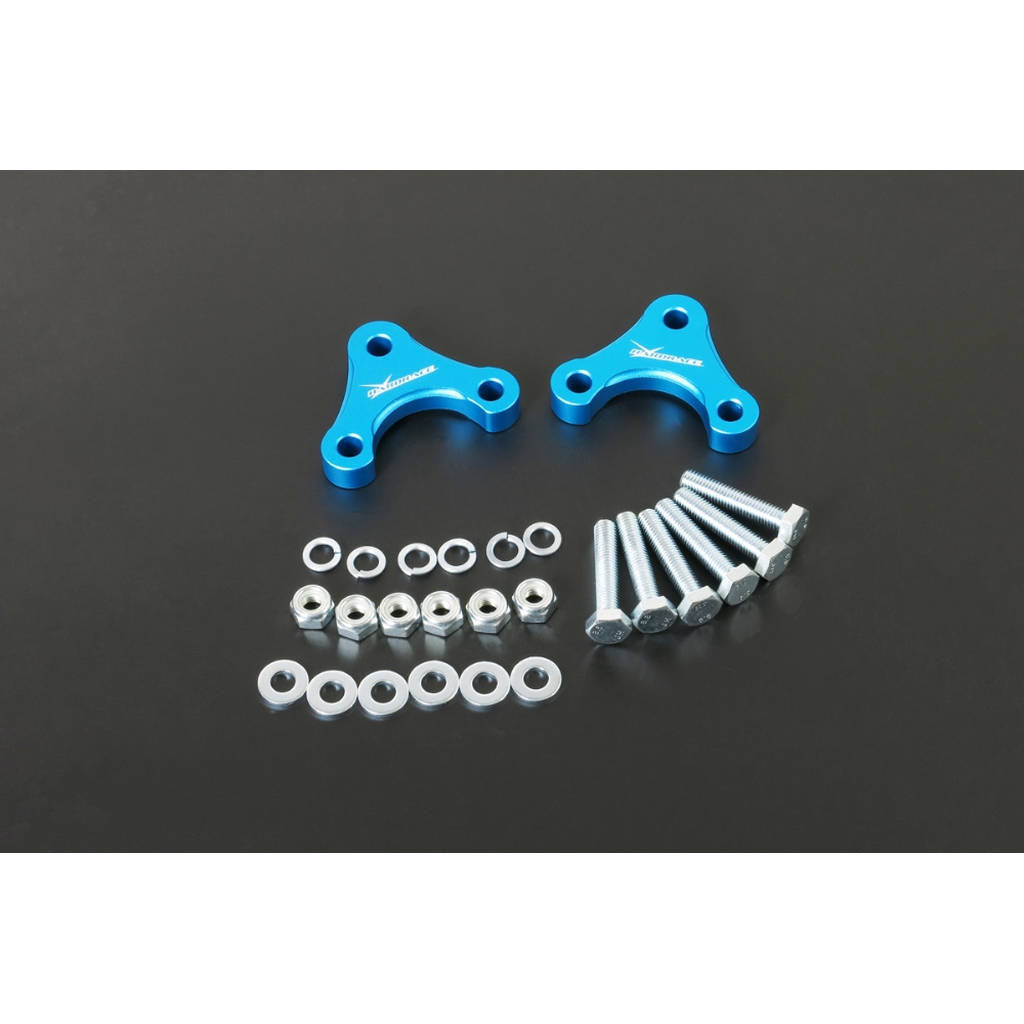 HARDRACE Q0741 GEOMETRY CORRECTION SPACER +15mm - 2PCS / SET for VW (GOLF 04- / TIGUAN '09- / PASSAT '06-) / AUDI (A3 '03- / Q3 '12-) / SKODA (OCTAVIA '04- / SUPERB '08-) Photo-0
