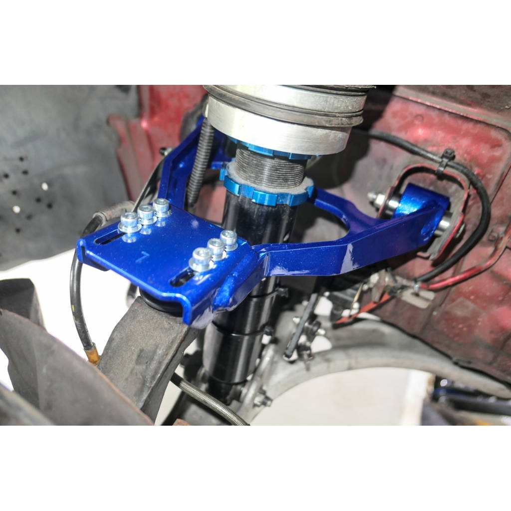 HARDRACE Q0779 ADJ.Front Upper Camber Kit V2. (Harden Rubber) - 2PCS / SET for MAZDA RX-7'91-02 FD Photo-5