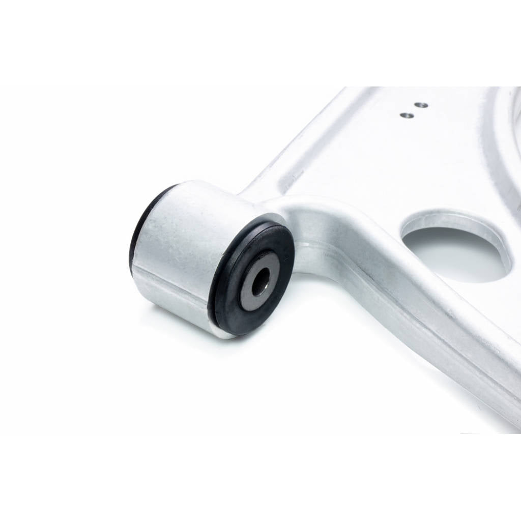 HARDRACE Q0804 Front Lower Control Arm - FORGED ALUMINUM (Harden Rubber) - 2PCS / SET for VW GOLF '12-20- / T-ROC '17- / AUDI A3 '12-20- / Q2 '16- / SKODA OCTAVIA '12-21 Photo-4