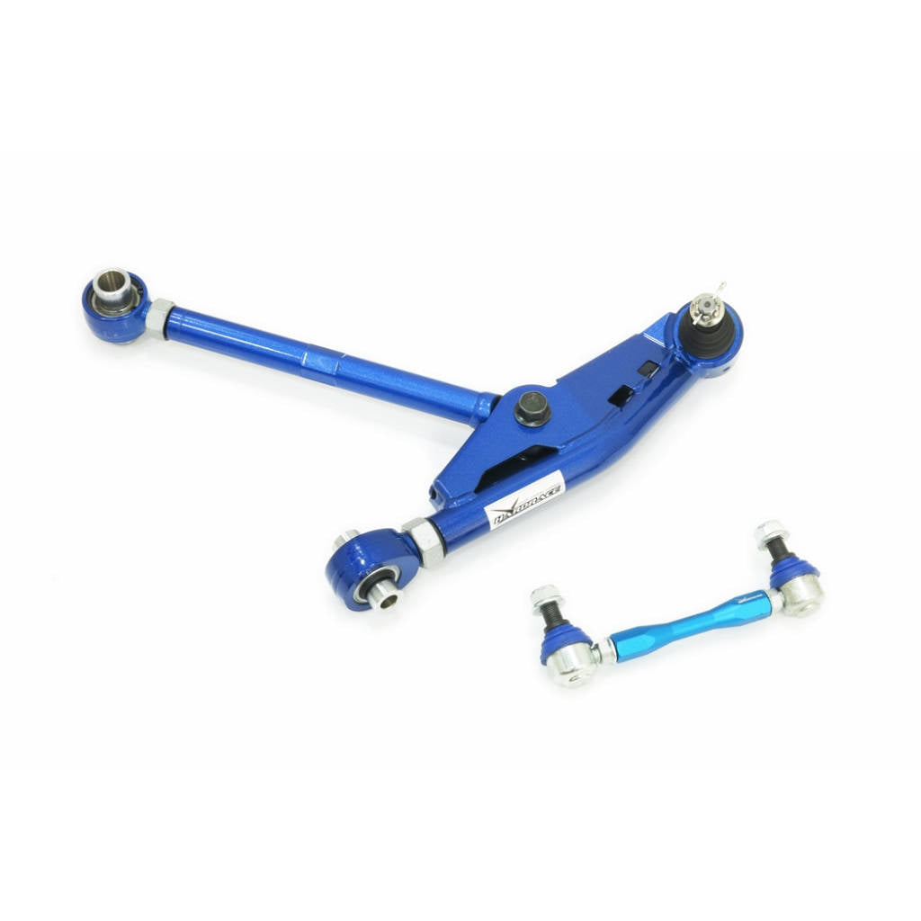 HARDRACE Q1045 ADJ.Front Lower Control Arm (Pillow Ball + RC ADJUSTER) - 6PCS / SET for SUBARU BRZ '22- ZD8 Photo-1