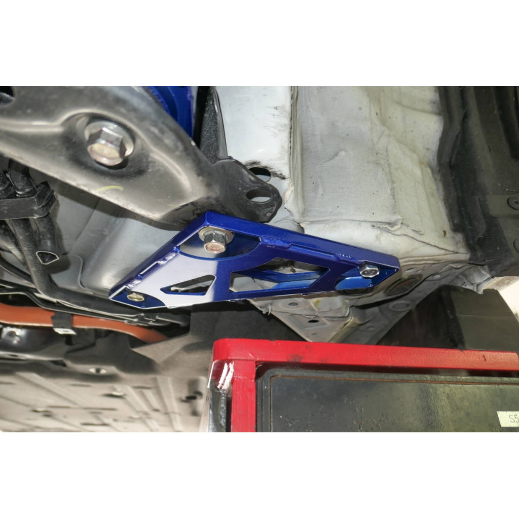 HARDRACE Q1057 Front Lower REINFORCEMENT PLATE - 2PCS / SET for HONDA FIT GR '20- Photo-9