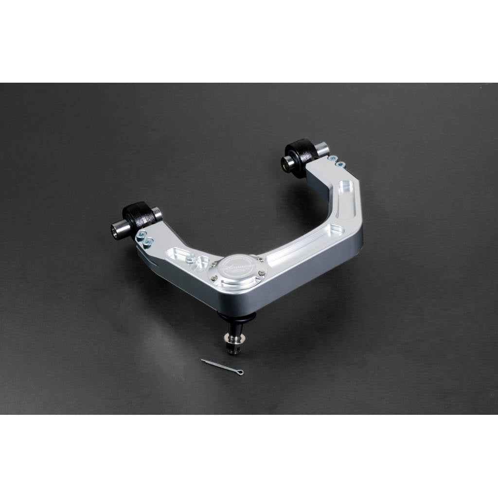 HARDRACE Q1063 ADJ.Front Upper Arm - ALUMINUM BODY (Pillow Ball) 2PCS / SET for TOYOTA TACOMA '04- / HILUX '05- / FORTUNER '05- Photo-0