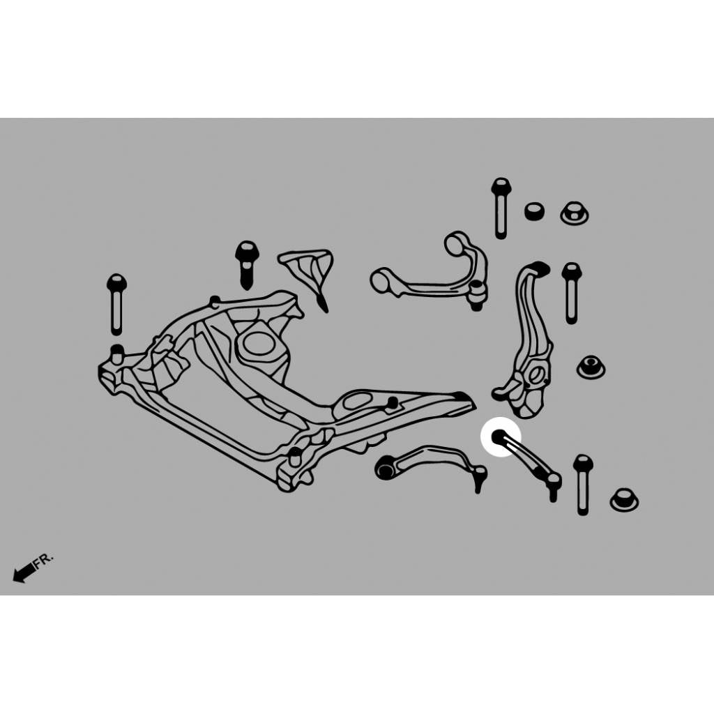 HARDRACE Q1090 Front Lower Rear STRAIGHT Arm BUSH (Harden Rubber) - 2PCS / SET for BMW 3'S G20 / 21 / 28 / 4'S G22 / 23 / 26 Photo-5