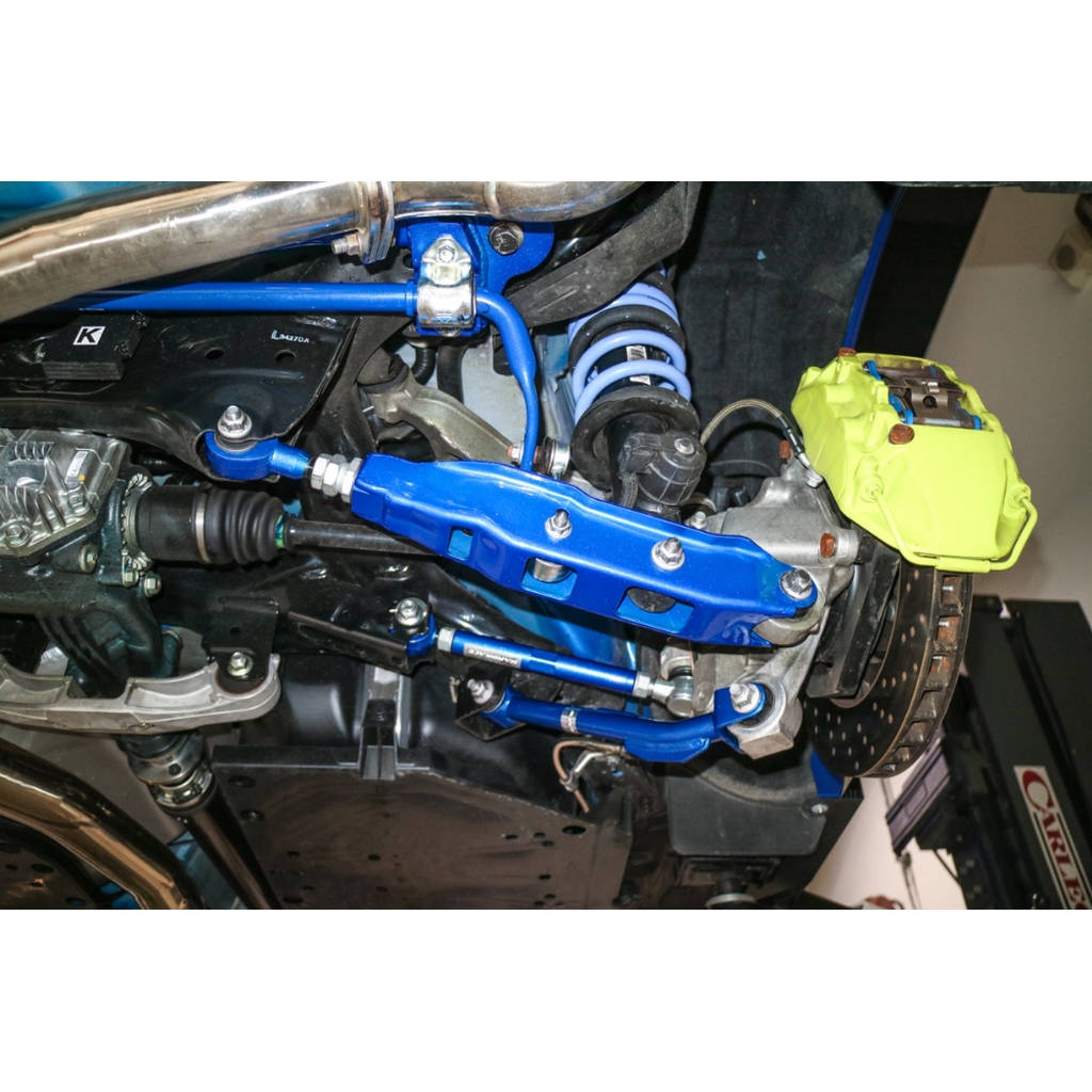 HARDRACE Q1264 Rear Lower Control Arm / Camber Kit (Harden Rubber) - 2PCS / SET for SUBARU WRX '22- Photo-6