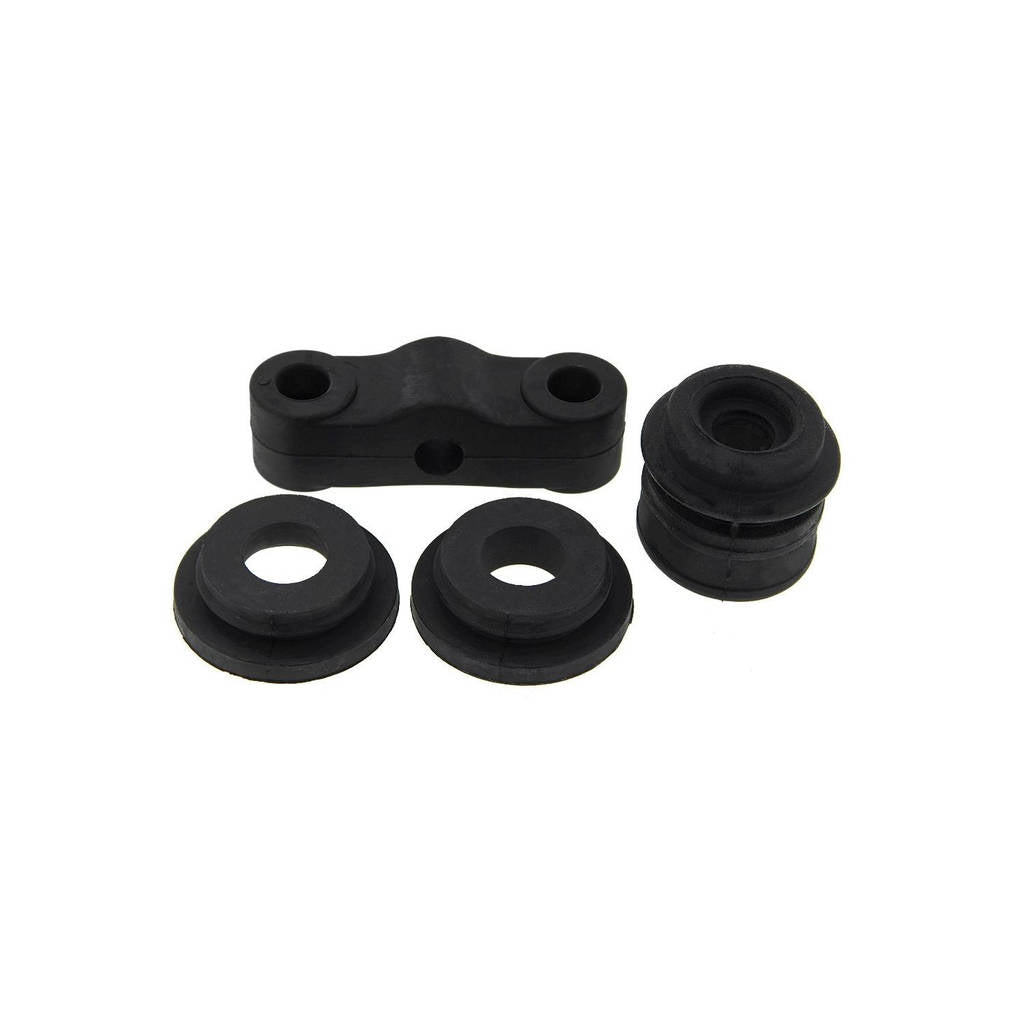 HARDRACE 6347-BLACK TPV REINFORCED SHIFTER Bushing KITS 4PCS / SET for HONDA CIVIC EG / EK / DC2 Photo-0