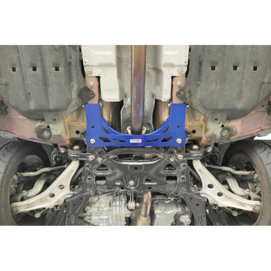 HARDRACE Q1002 Front SUB-FRAME REINFORCED Brace - 1PCS / SET for HONDA CIVIC TYPE-R '18- Photo-6