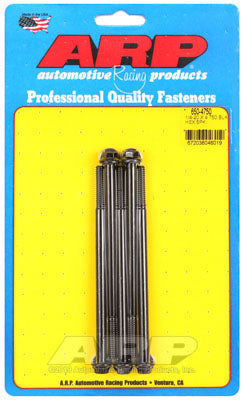 ARP 650-4750 SAE Bolt Kit 1/4-20 x 4.750 hex black oxide bolts Photo-0