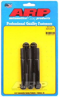 ARP 652-3750 SAE Bolt Kit 3/8-16 X 3.750 hex black oxide bolts Photo-0