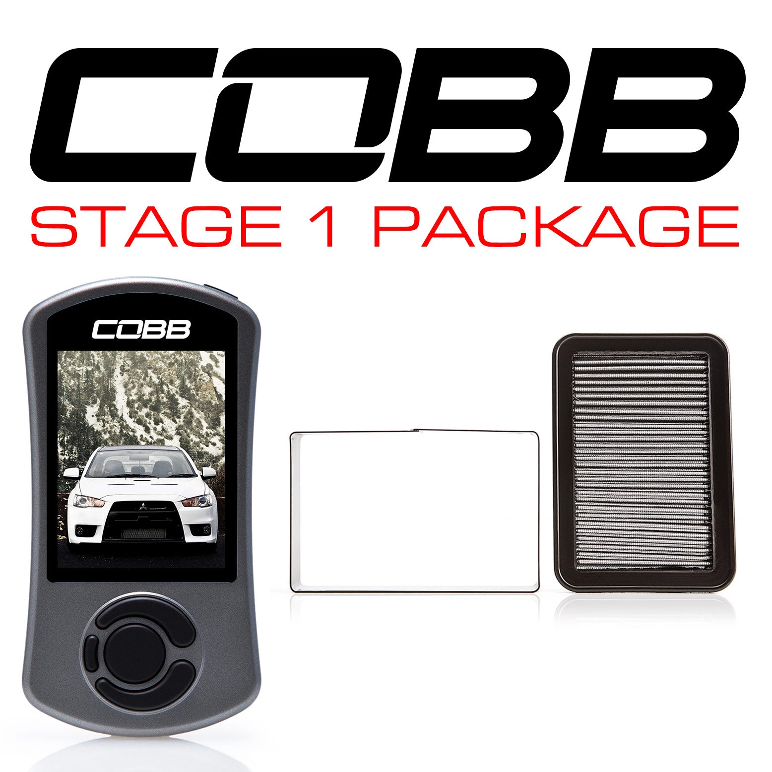 COBB 652X01 MITSUBISHI Stage 1 Power Package EVO X 2008-2015 Photo-0
