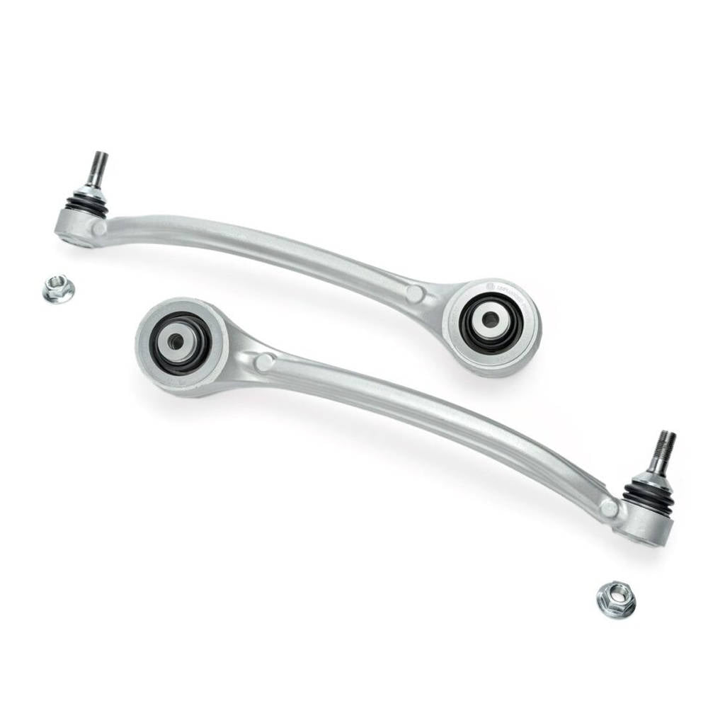 UNPLUGGED PERFORMANCE UP-MSMX-386-1.1 Front lower aft link control arms with spherical bushings left/right for TESLA Model S Plaid 2021+ Photo-4