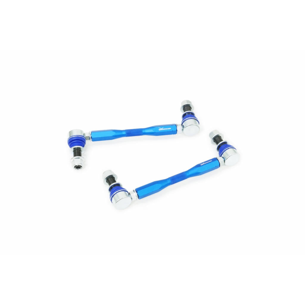 HARDRACE 8339-220 Adj. Stabilizer link Range: 203-242mm (14mm stud rod end) - 2pcs/set Universal Photo-2