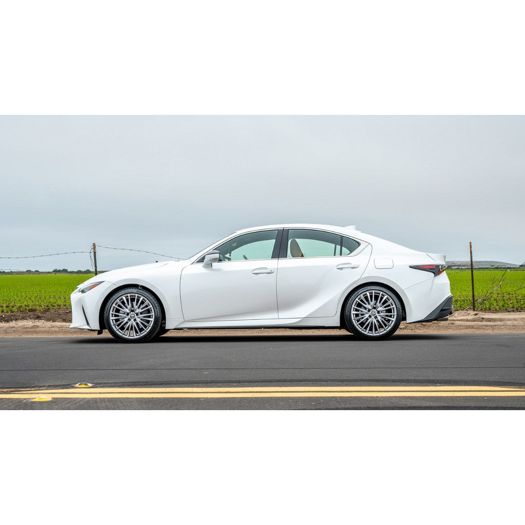 BORLA 140956 Exhaust system Cat-Back S-Type 2.25" S OV RL AC SR TIP: 4.25" X 3.50" OV X 6.95" Polished T-304 Stainless Steel for LEXUS IS200T 2016-2017 /IS300 2018-2024 Photo-1