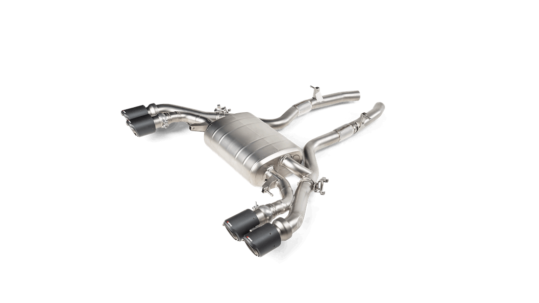 AKRAPOVIC S-BM/T/29H Slip-On Line (Titanium) for BMW X4M (F98) / X3M (F97) OPF/GPF 2021-2024 Photo-1