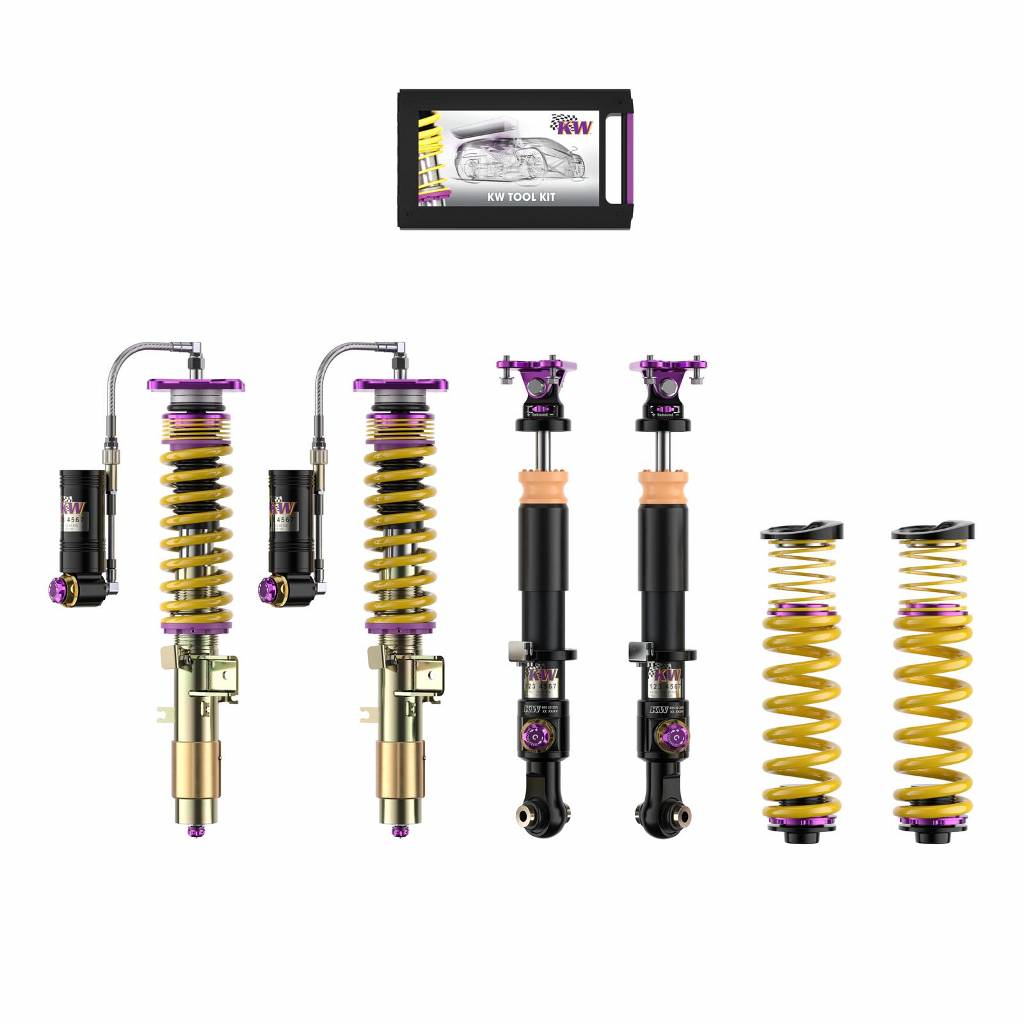 KW 397202CL Coilover Kit V4 CLUBSPORT (incl. top mounts) for BMW 2 Coupe (G42) 2021- Photo-0