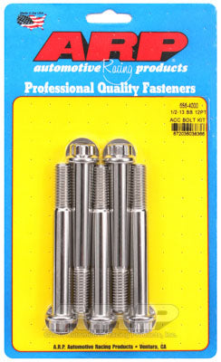 ARP 656-4000 SAE Bolt Kit 1/2-13 x 4.000 12pt SS bolts Photo-0
