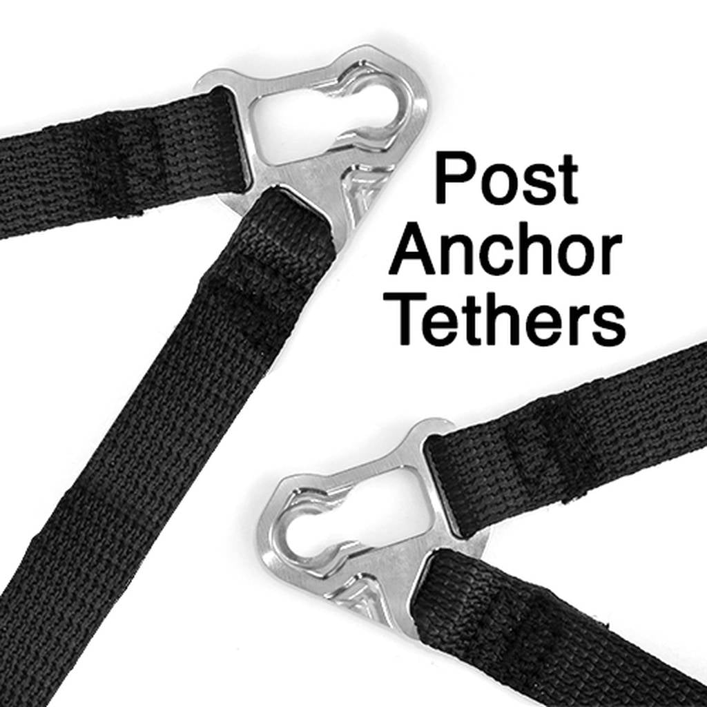 Simpson HS.XSM.11.PA.FIA Neck Restraint Hybrid Sport X-SMALL Adjustable sliding tether Post anchor compatible Photo-2