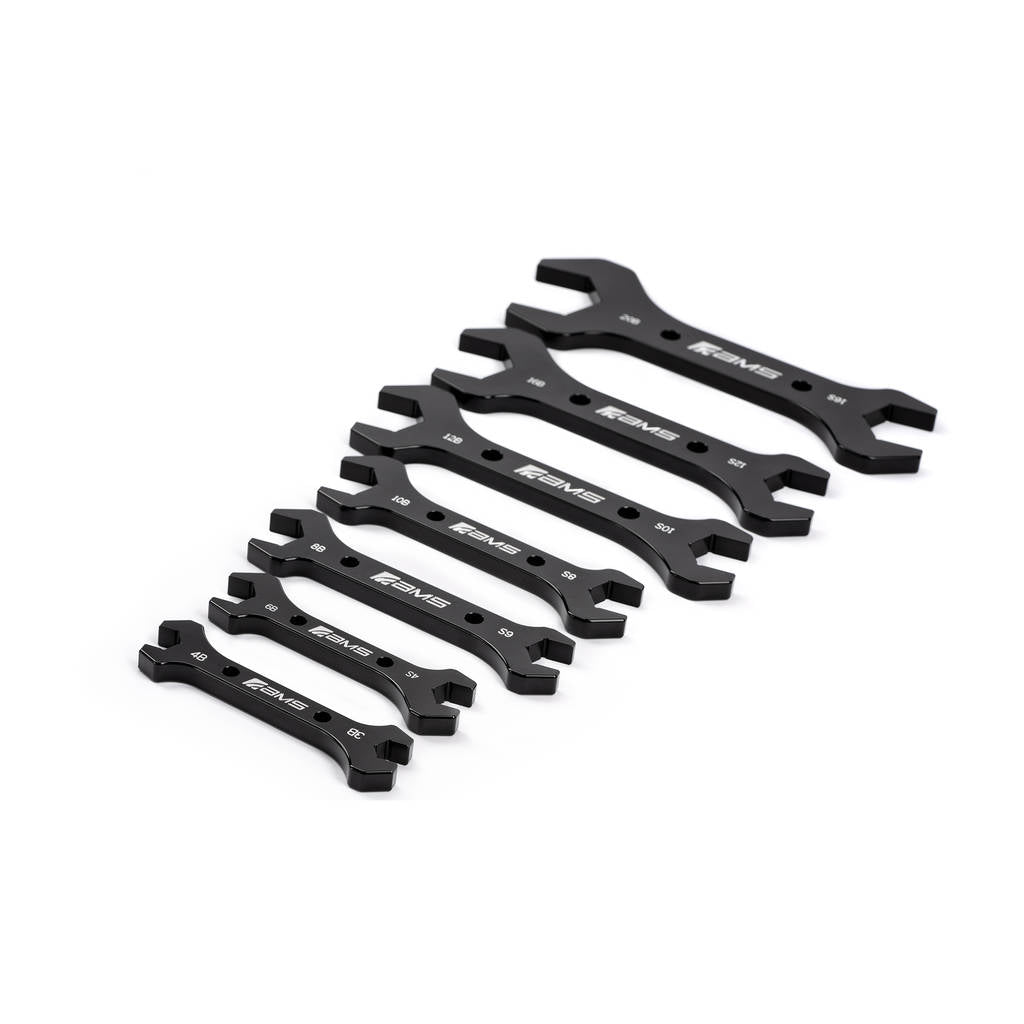 AMS AMS.00.12.0001-1 Fitting Aluminum Wrench Set AN Photo-3